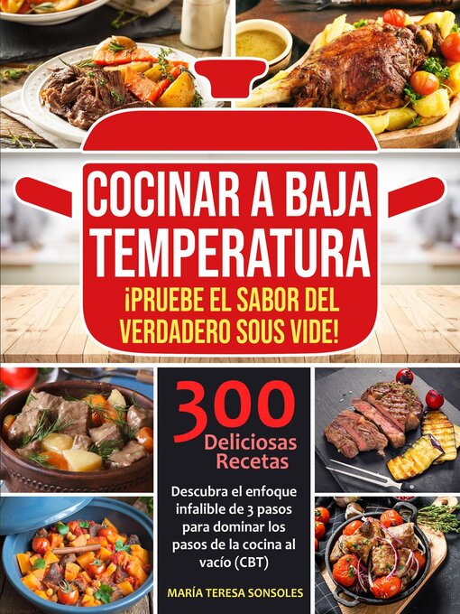 Title details for Cocinar a baja temperatura by María Teresa Sonsoles - Available